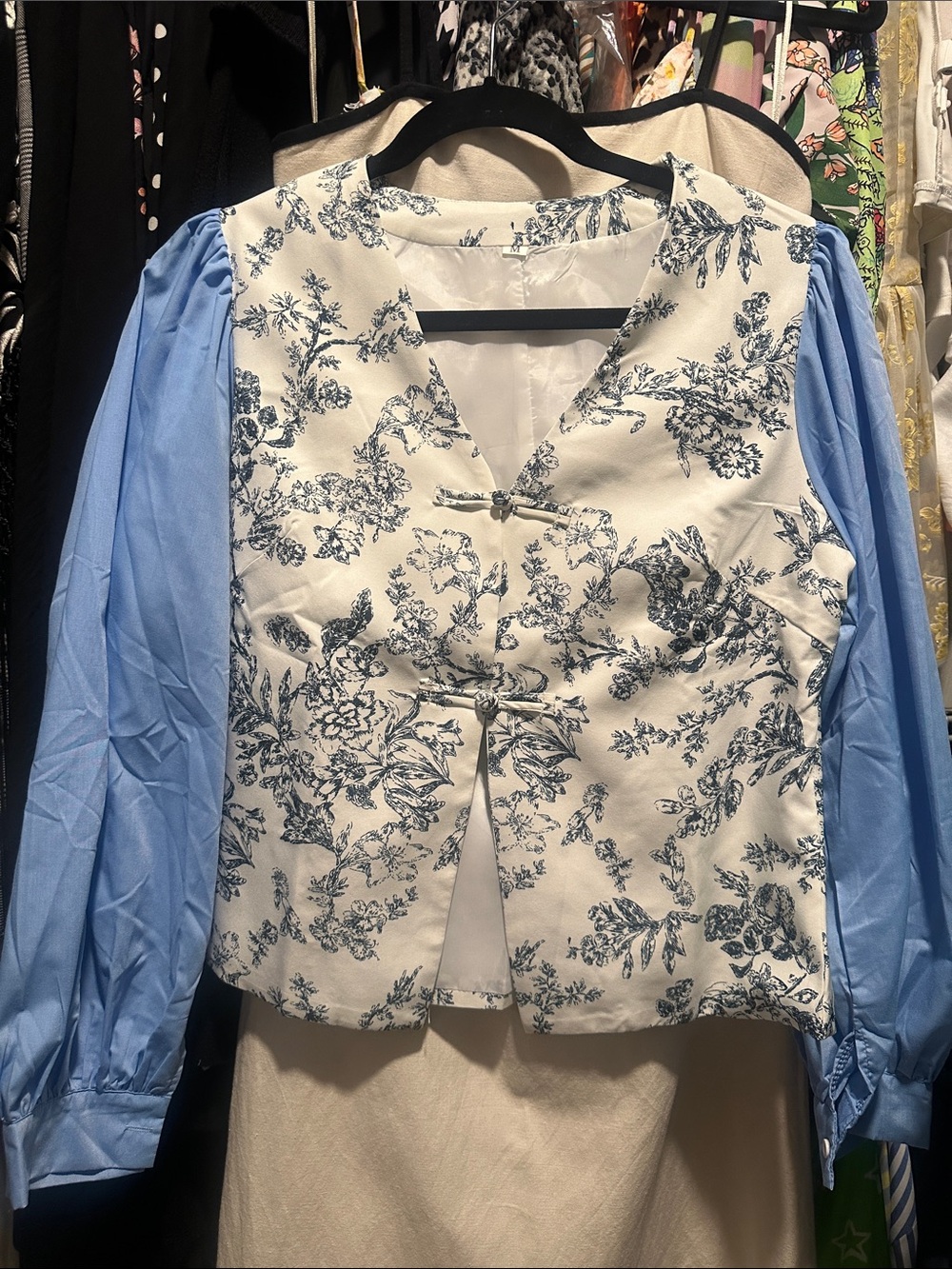 Long sleeve blouse!